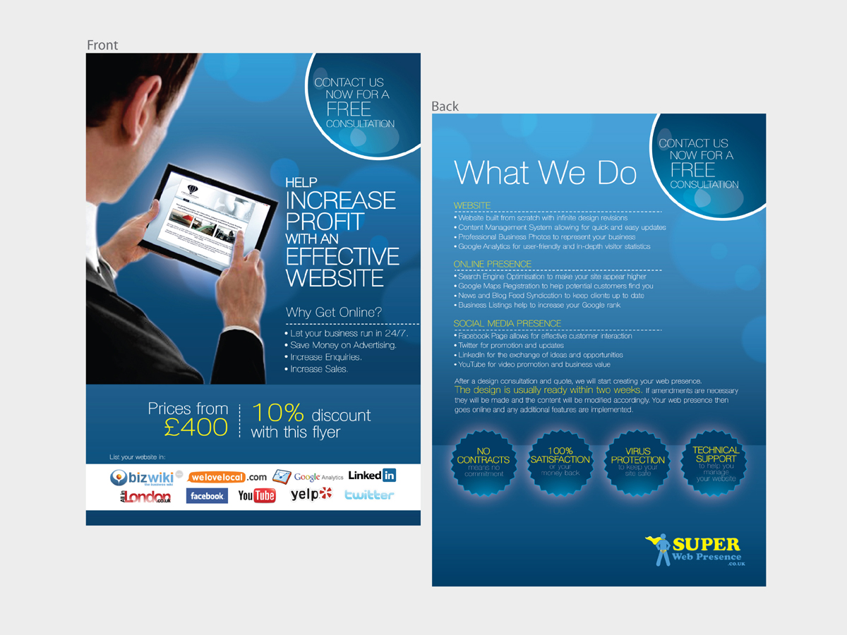 Flyer Design by kelvin tang for this project | Design #114215