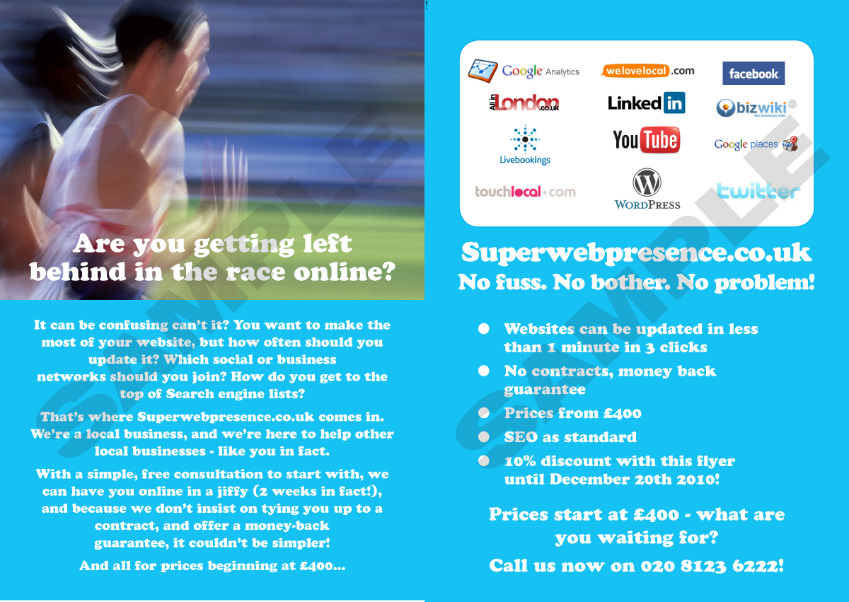 Flyer-Design von DCJ Design für dieses Projekt | Design #115643