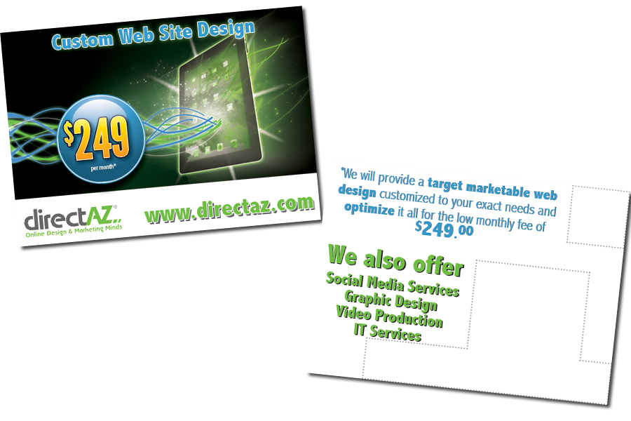 Flyer-Design von Kings Bishop Design für DirectAZ | Design #960641