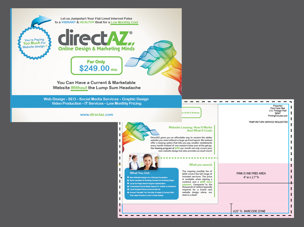 Flyer Design by Brigitte Melissa B for DirectAZ | Design #956732