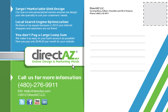 Flyer Design by ganz abecia for DirectAZ | Design #958567