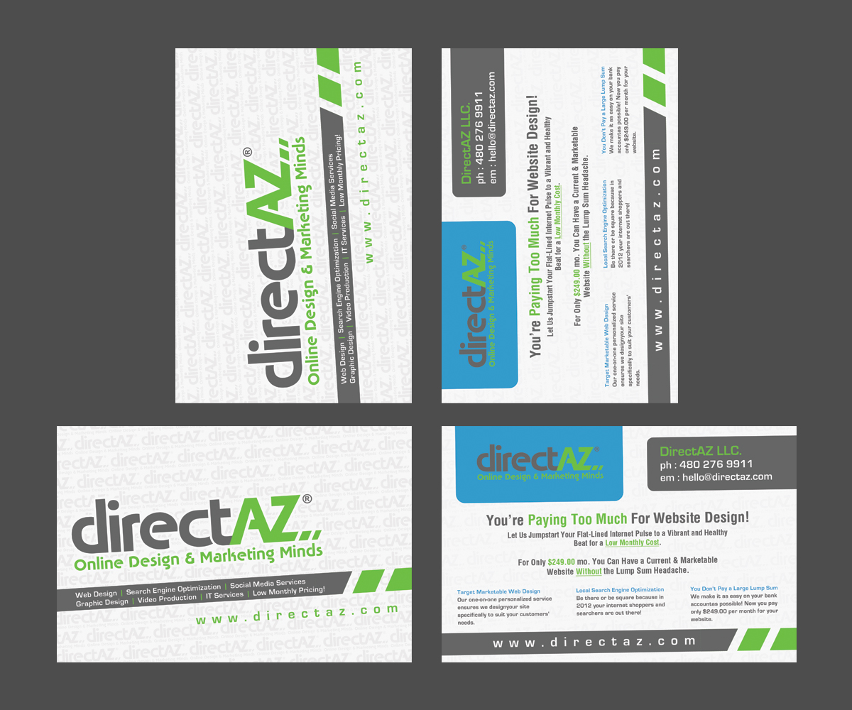 Flyer Design by diRtY.EMM for DirectAZ | Design #956406