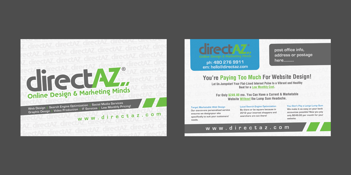 Flyer Design by diRtY.EMM for DirectAZ | Design #956444