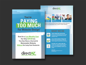 Flyer Design by Vicez for DirectAZ | Design: #954484