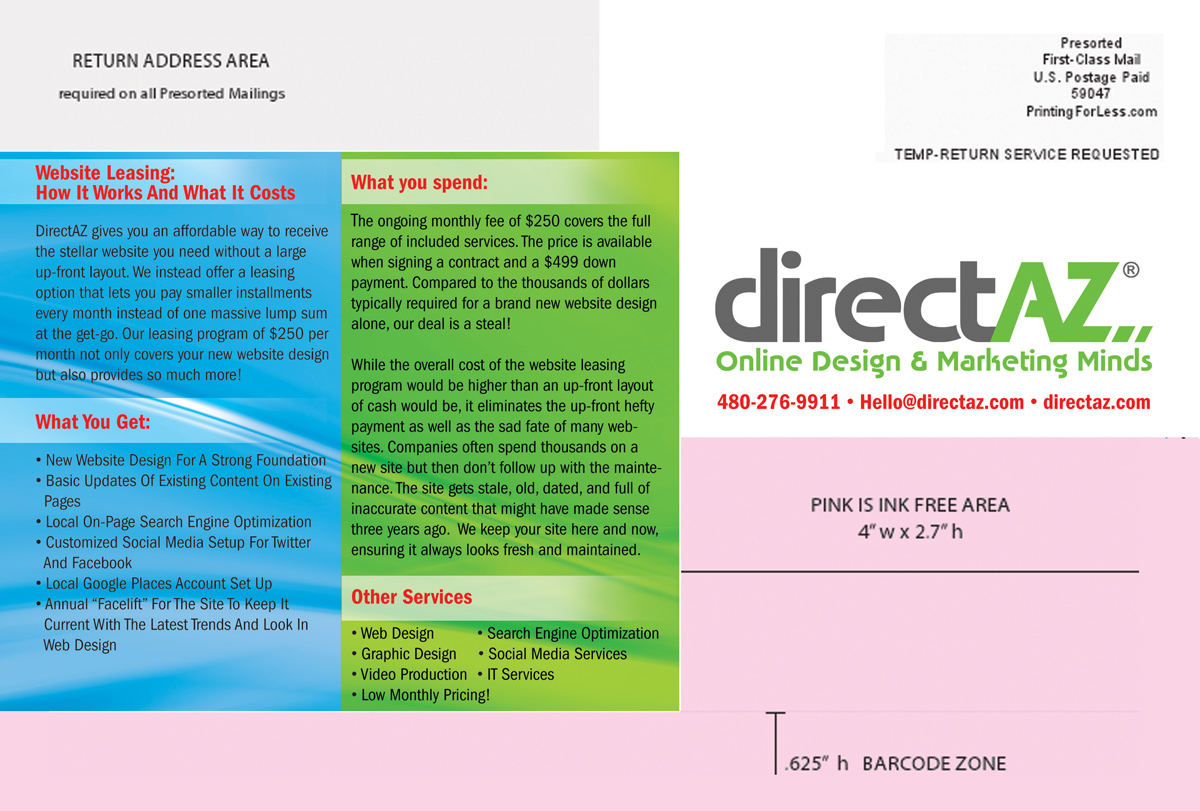 Flyer Design by MariaBayley for DirectAZ | Design #966447