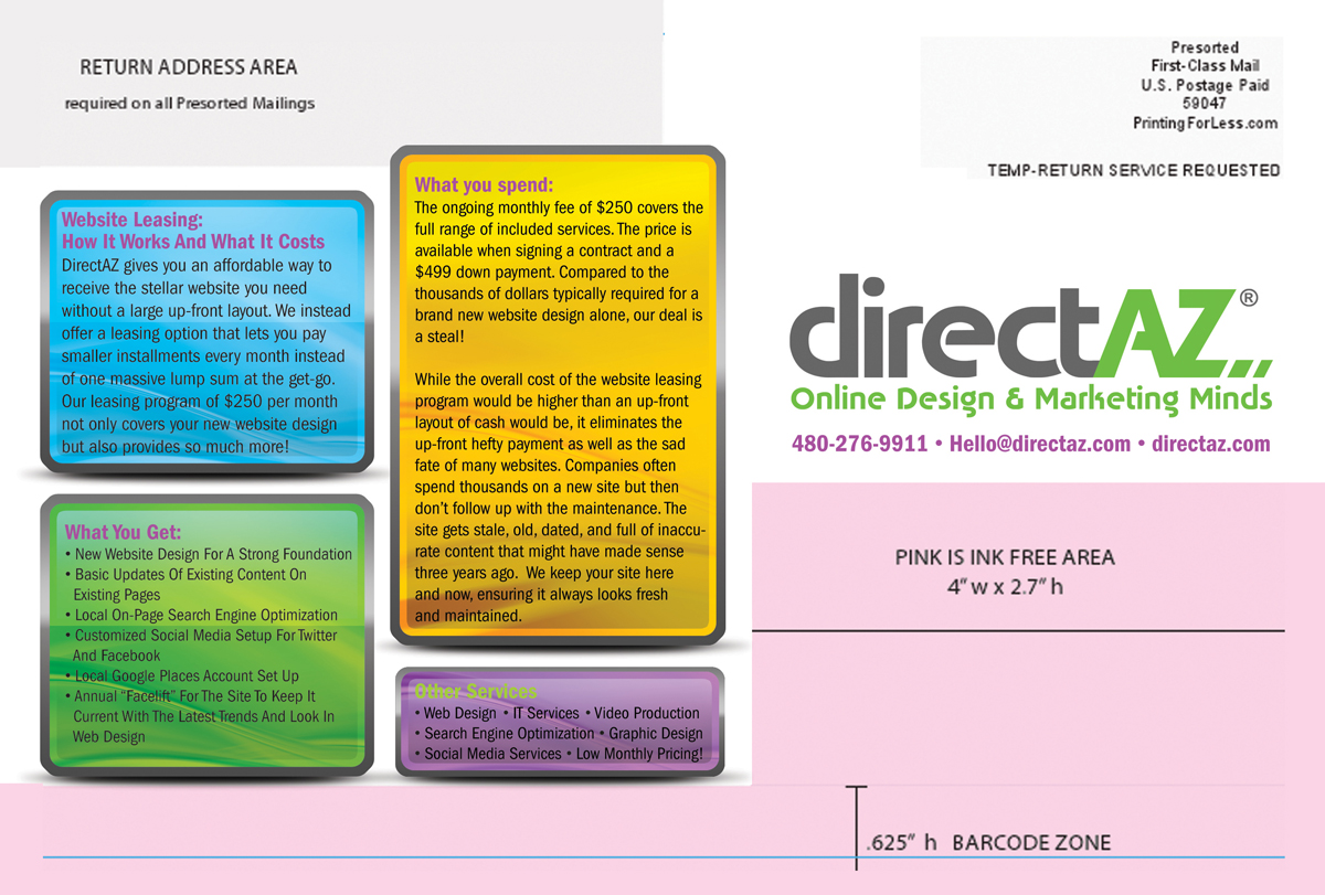 Flyer Design by MariaBayley for DirectAZ | Design #966466