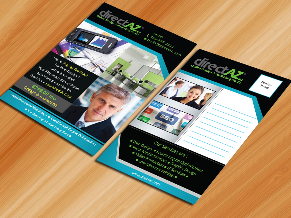 Flyer Design by Sarmishtha Chattopadhyay_loginchange for DirectAZ | Design #956149