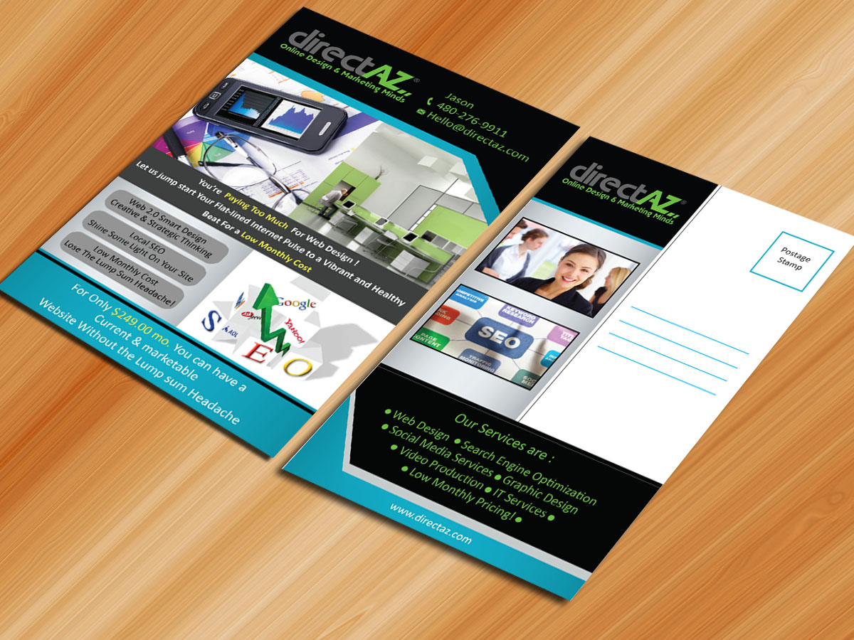 Flyer Design by Sarmishtha Chattopadhyay_loginchange for DirectAZ | Design #956421