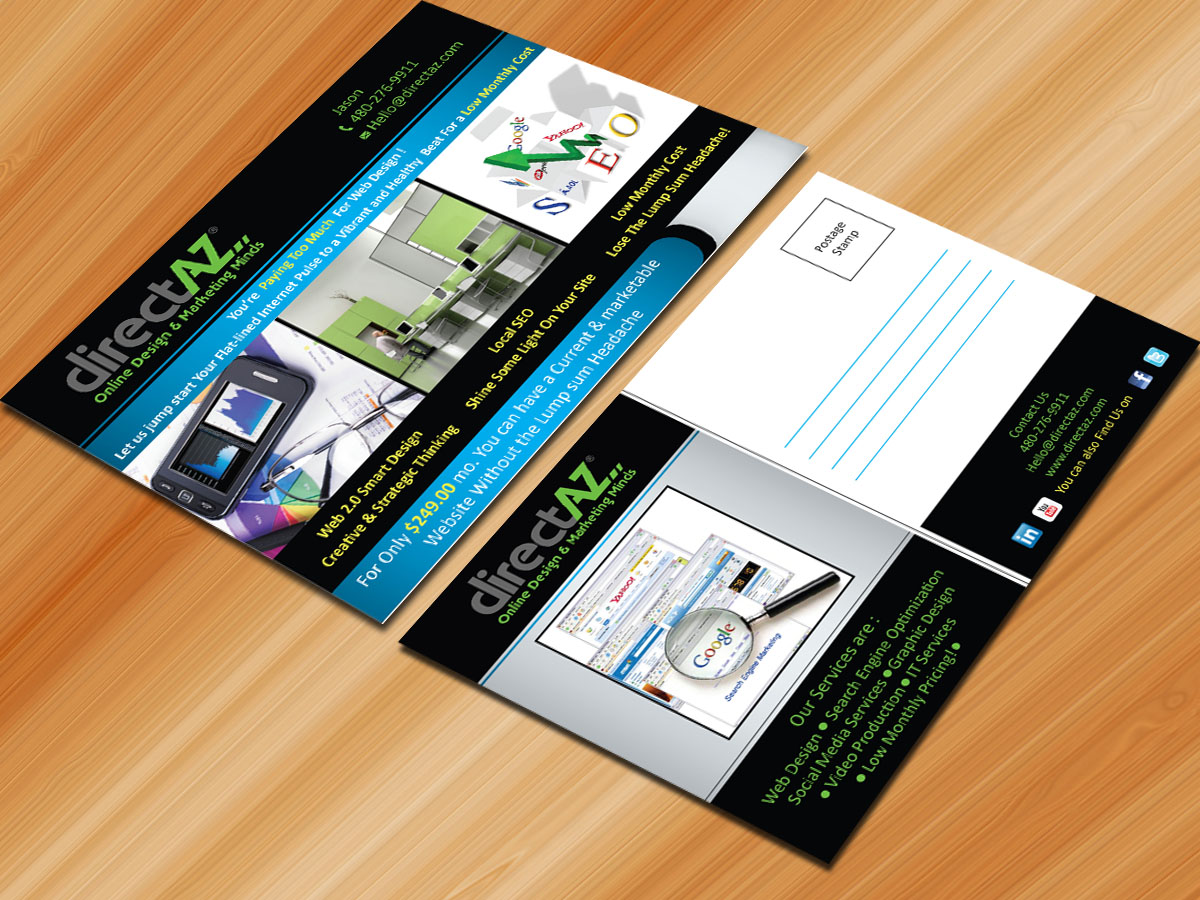 Flyer Design by Sarmishtha Chattopadhyay_loginchange for DirectAZ | Design #957152