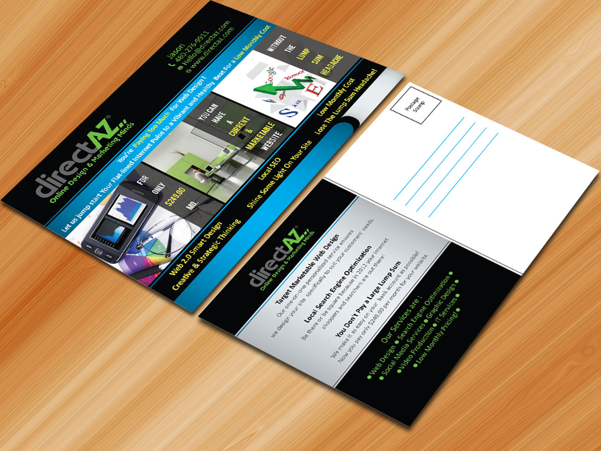 Flyer Design by Sarmishtha Chattopadhyay_loginchange for DirectAZ | Design #958384