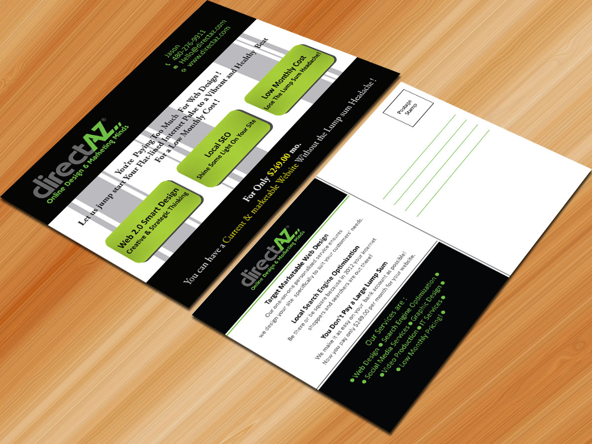 Flyer Design by Sarmishtha Chattopadhyay_loginchange for DirectAZ | Design #958946