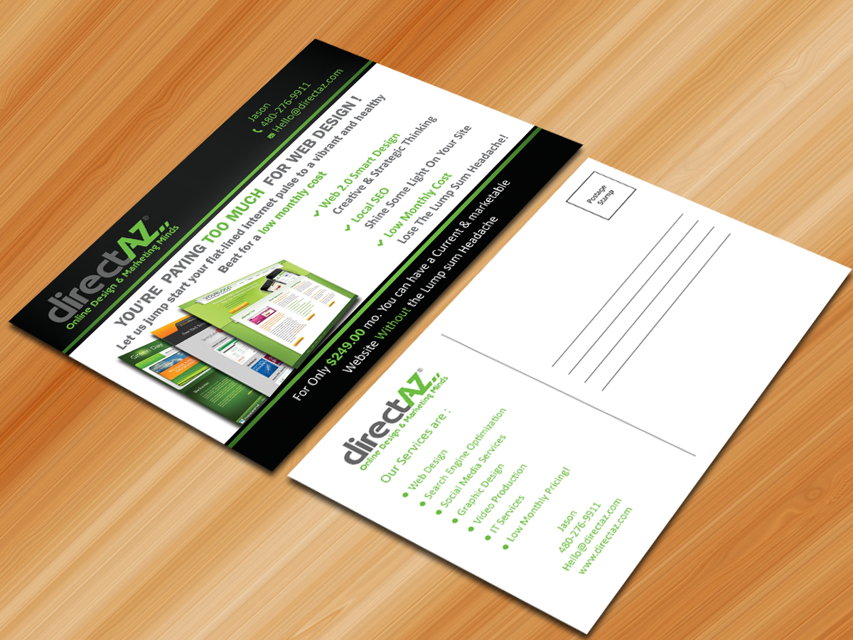 Flyer Design by Sarmishtha Chattopadhyay_loginchange for DirectAZ | Design #964163