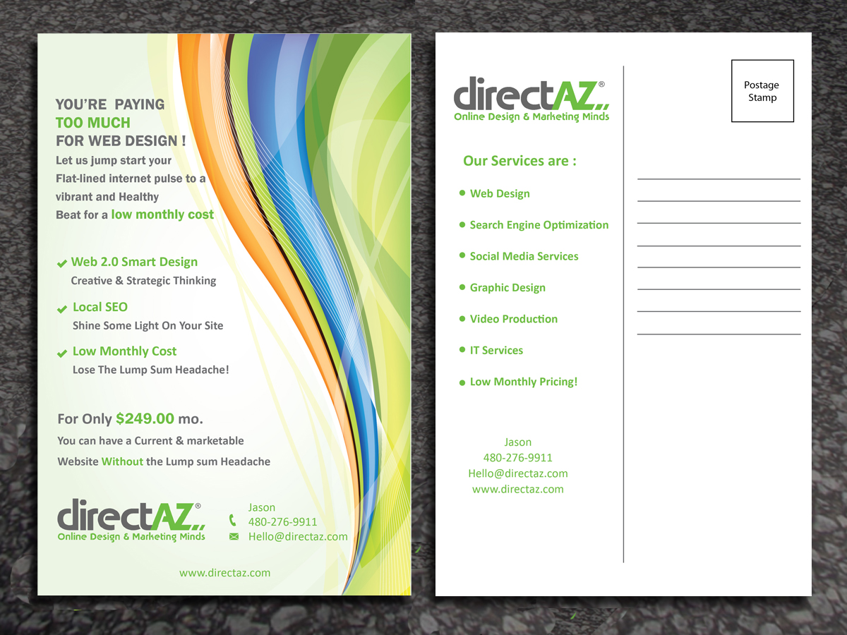 Flyer Design by Sarmishtha Chattopadhyay_loginchange for DirectAZ | Design #964449