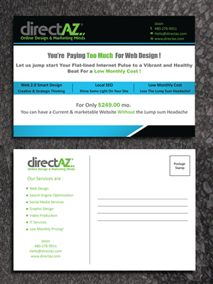 Flyer Design by Sarmishtha Chattopadhyay_loginchange for DirectAZ | Design: #965060