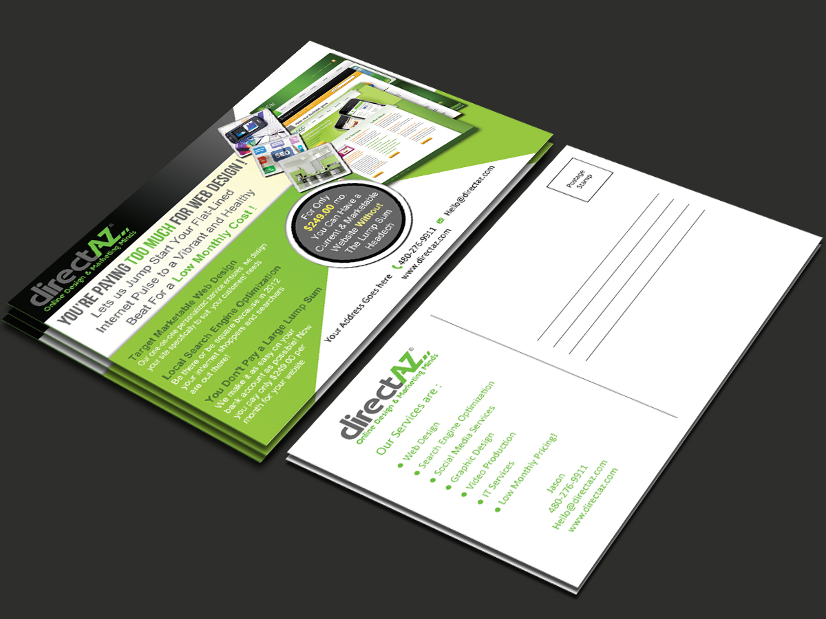 Flyer Design by Sarmishtha Chattopadhyay_loginchange for DirectAZ | Design #966950