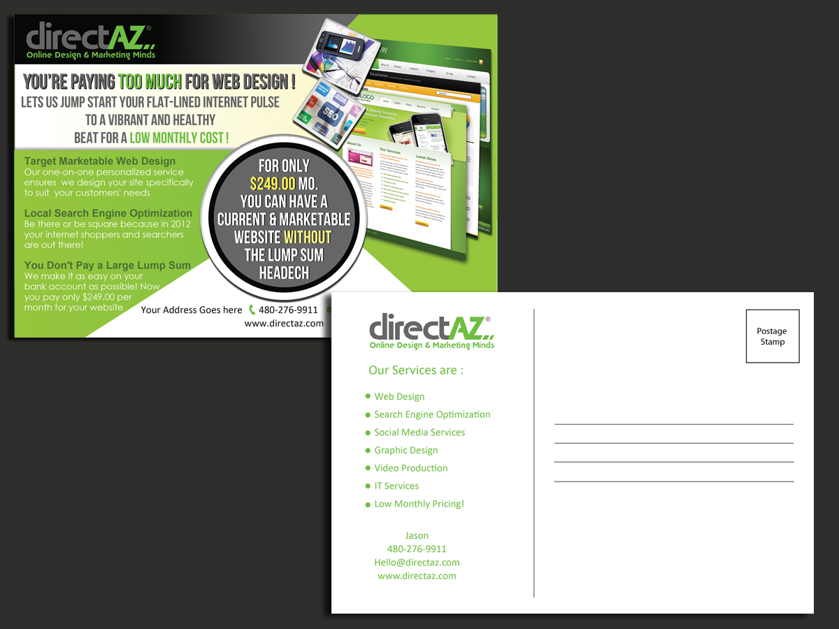 Flyer Design by Sarmishtha Chattopadhyay_loginchange for DirectAZ | Design #968401