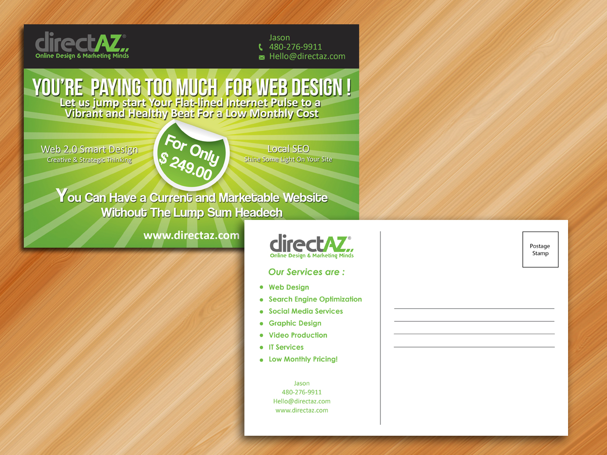 Flyer Design by Sarmishtha Chattopadhyay_loginchange for DirectAZ | Design #968911