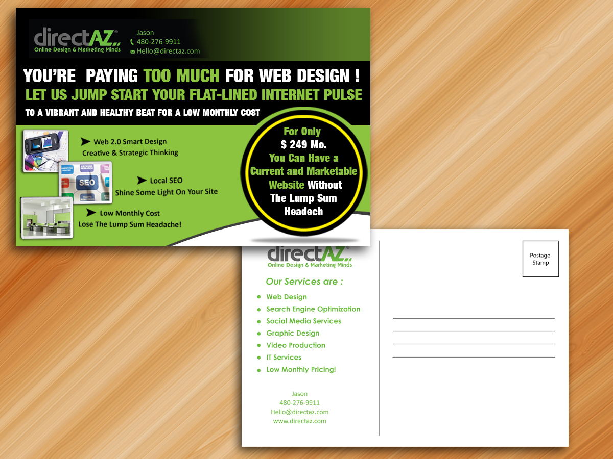 Flyer Design by Sarmishtha Chattopadhyay_loginchange for DirectAZ | Design #969168