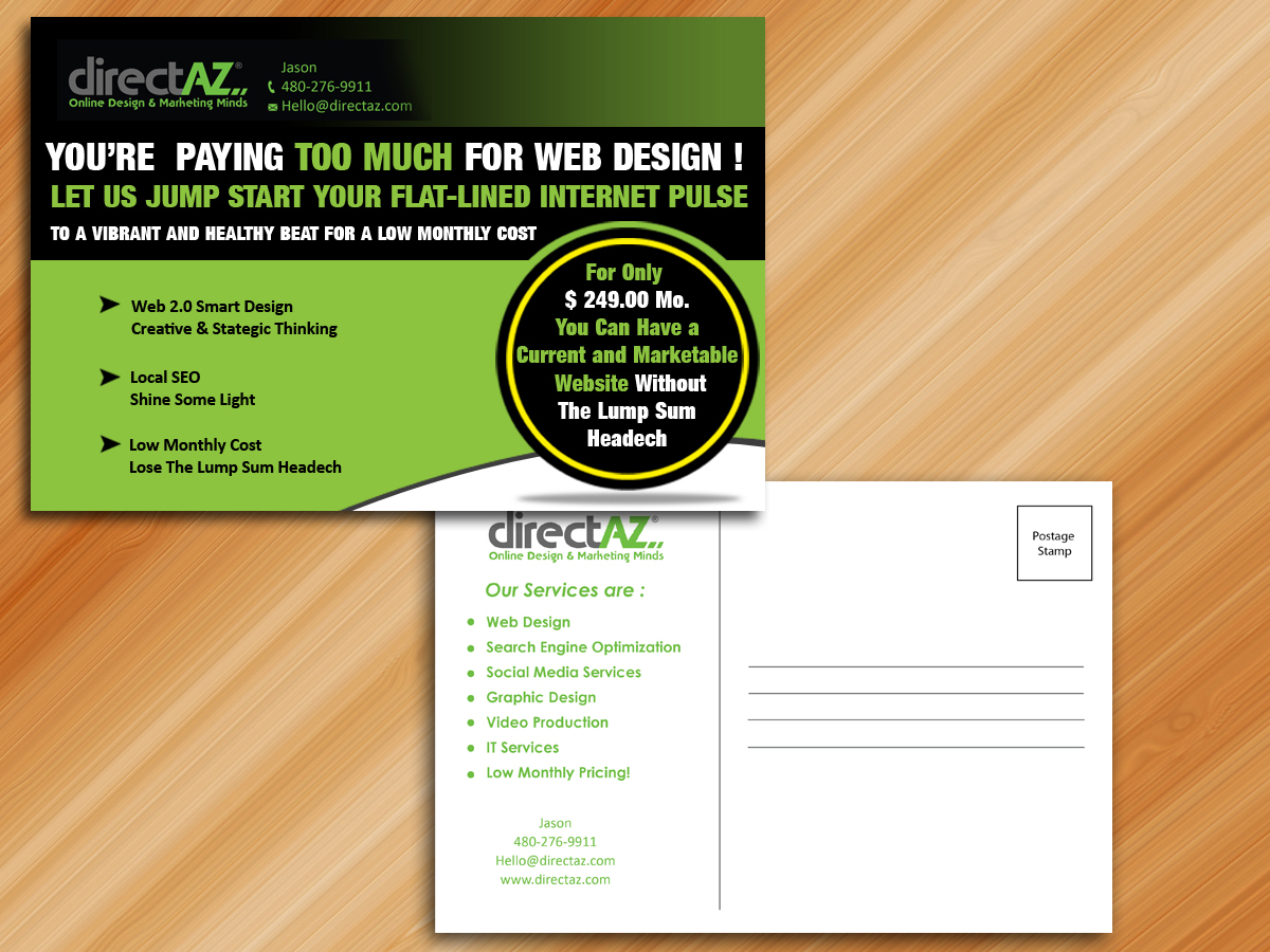 Flyer Design by Sarmishtha Chattopadhyay_loginchange for DirectAZ | Design #970968