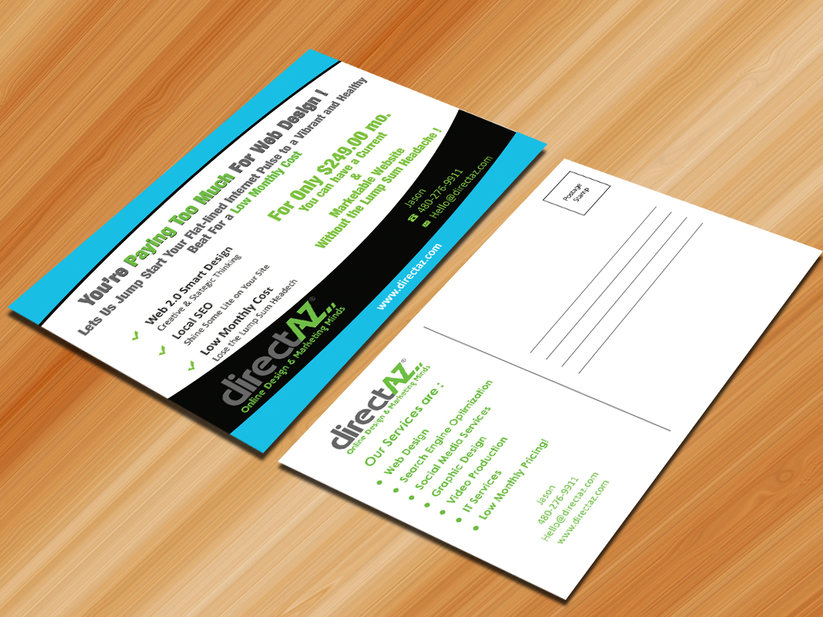 Flyer Design by Sarmishtha Chattopadhyay_loginchange for DirectAZ | Design #973253