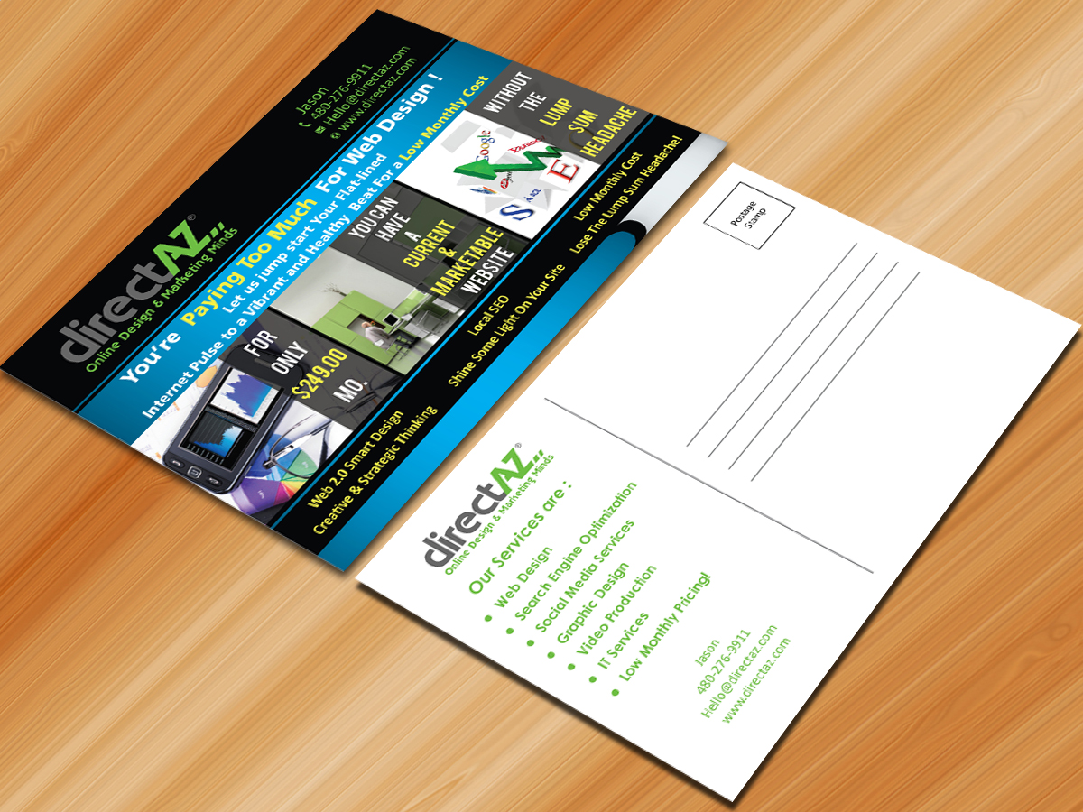 Flyer Design by Sarmishtha Chattopadhyay_loginchange for DirectAZ | Design #973548