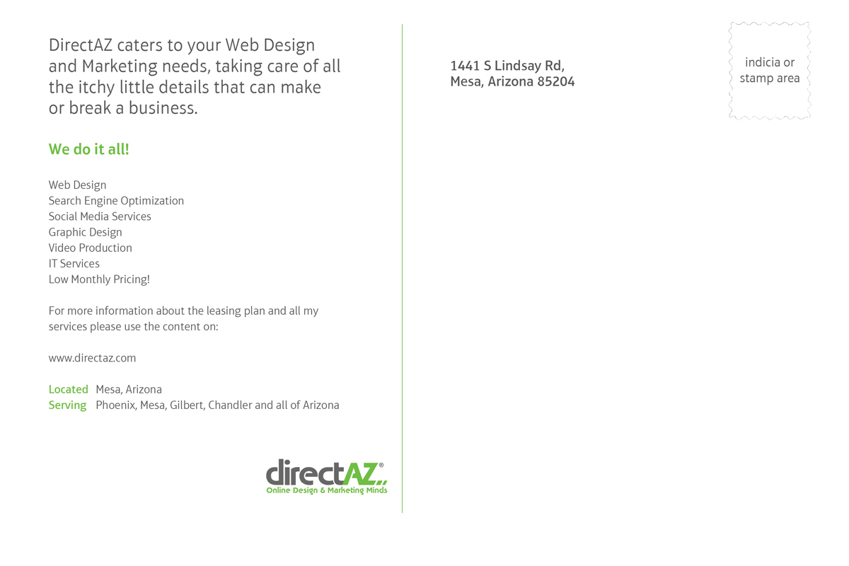 Flyer Design by 360 Degrees Solutions for DirectAZ | Design #966300