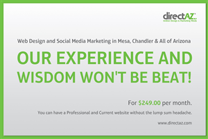 Flyer Design by 360 Degrees Solutions for DirectAZ | Design: #973142