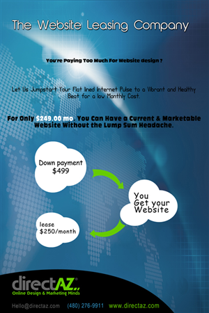 Flyer Design by Hammad Siddiqui for DirectAZ | Design: #955337