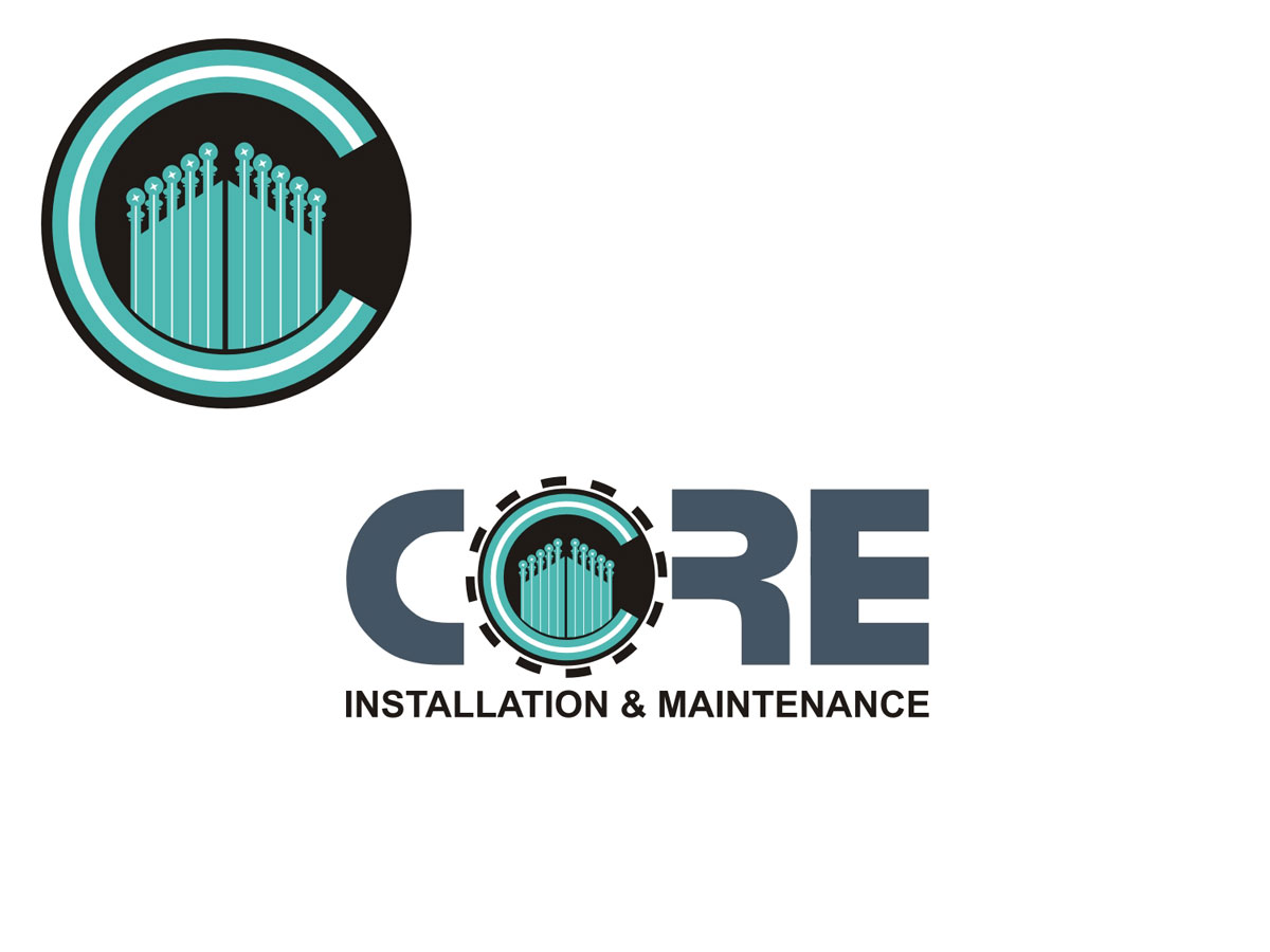 Diseño de Logo por ideartery para Core Fencing Gates & Signs | Diseño #1027995