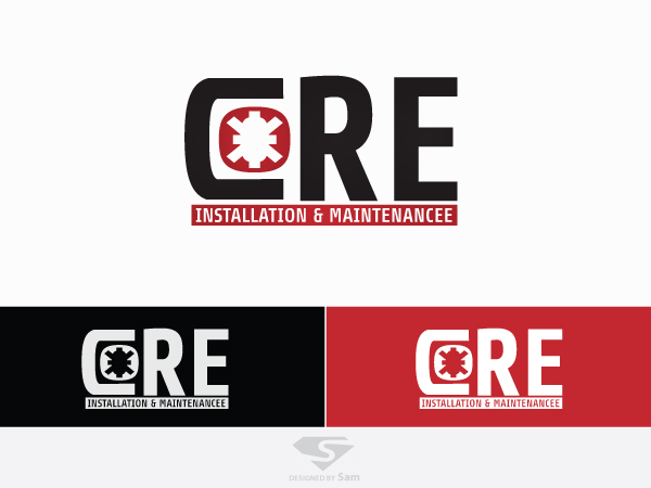 Logo Design by Sam for Core Fencing Gates & Signs | Design #961498