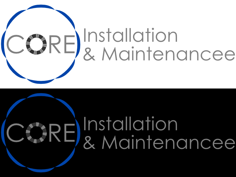 Logo Design by F logo for Core Fencing Gates & Signs | Design #971501
