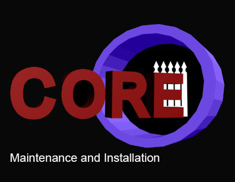 Logo Design by saratoga design for Core Fencing Gates & Signs | Design #975952