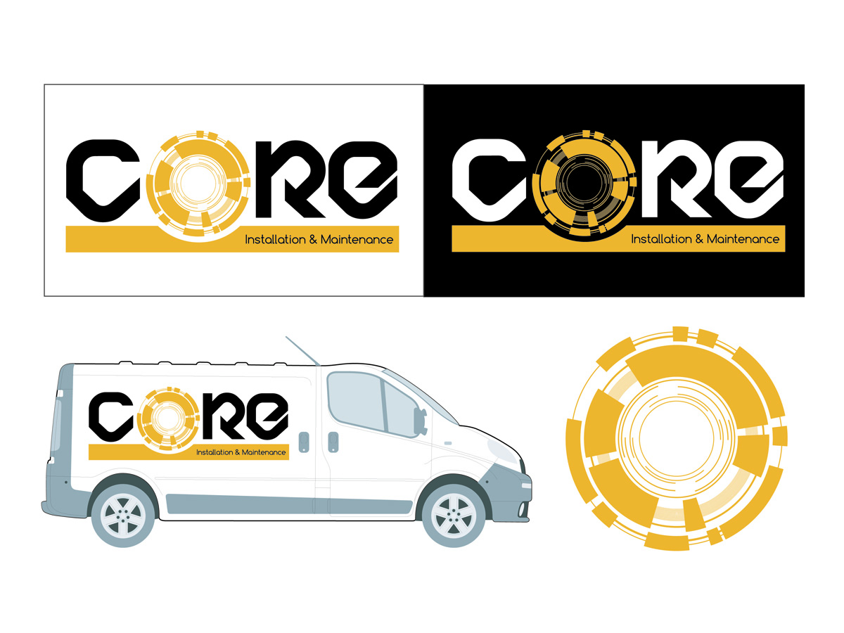 Logo Design by rdl83 for Core Fencing Gates & Signs | Design #961946