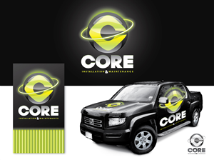 Logo Design by mdemuth for Core Fencing Gates & Signs | Design: #960369