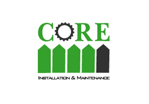 Logo Design by Carole  for Core Fencing Gates & Signs | Design: #1052922