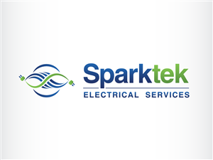 Logo Design by wolf for Sparktek electrical services | Design: #1005336
