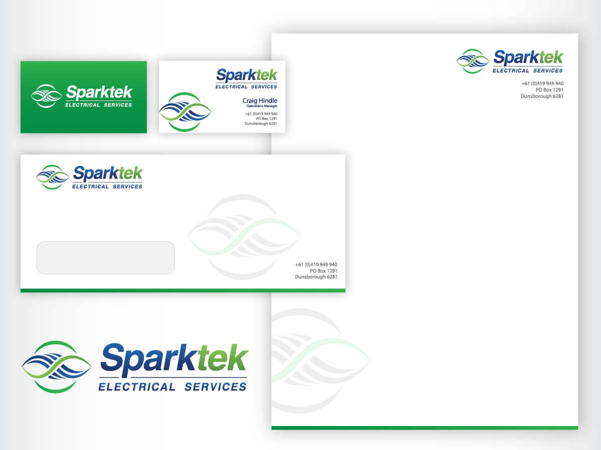 Logo Design by wolf for Sparktek electrical services | Design #1005349