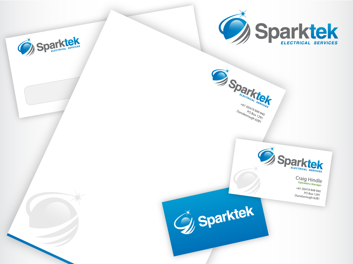 Logo Design by wolf for Sparktek electrical services | Design #1018986
