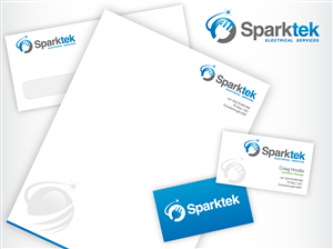 Diseño de Logo por wolf para Sparktek electrical services | Diseño: #1018988