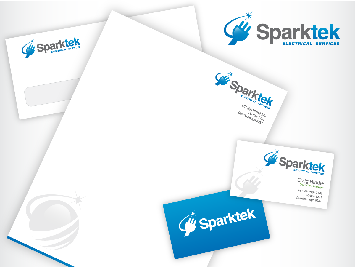 Logo Design by wolf for Sparktek electrical services | Design #1018990
