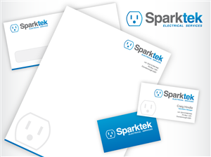 Diseño de Logo por wolf para Sparktek electrical services | Diseño: #1018993