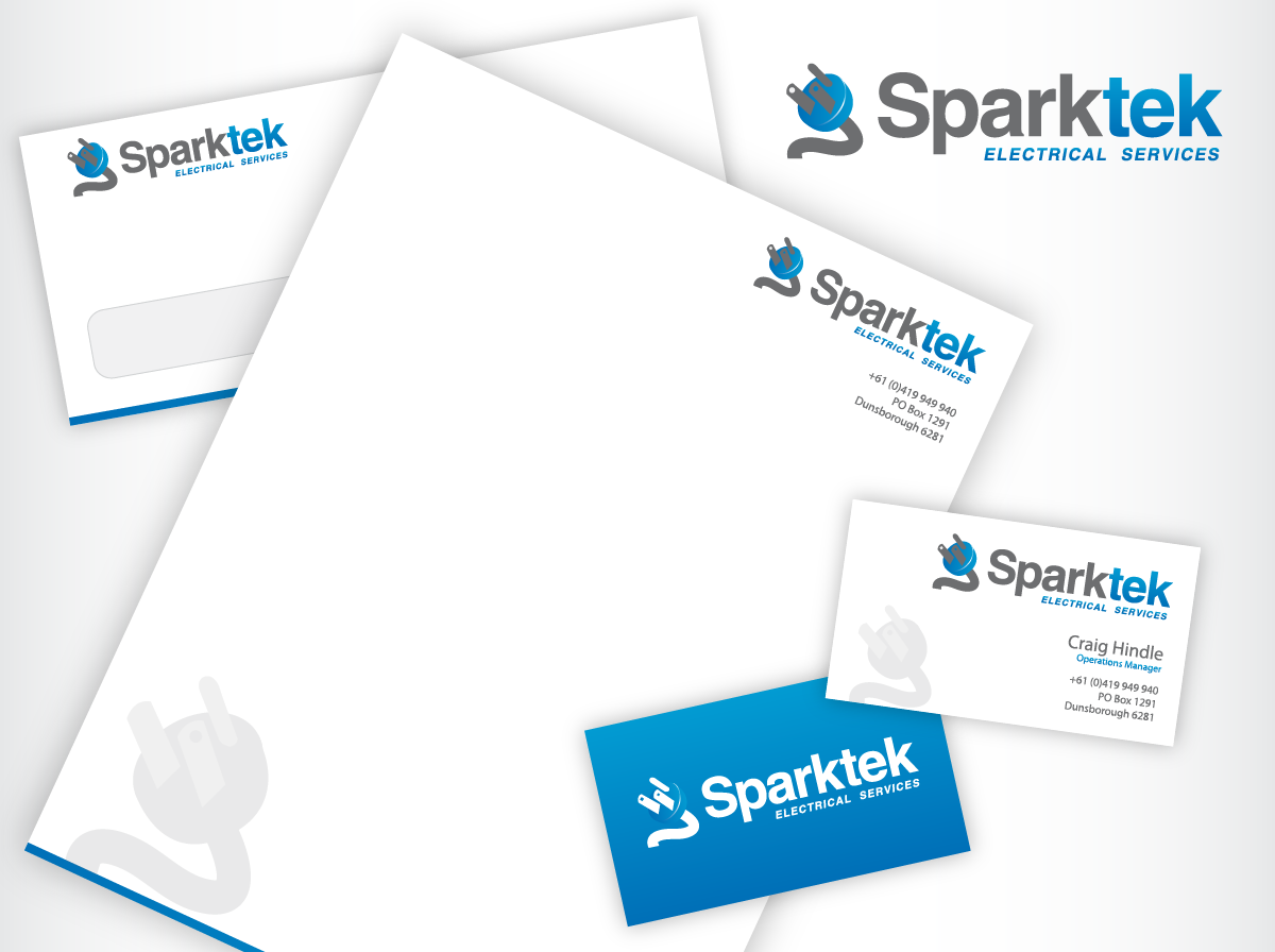 Logo Design by wolf for Sparktek electrical services | Design #1018994