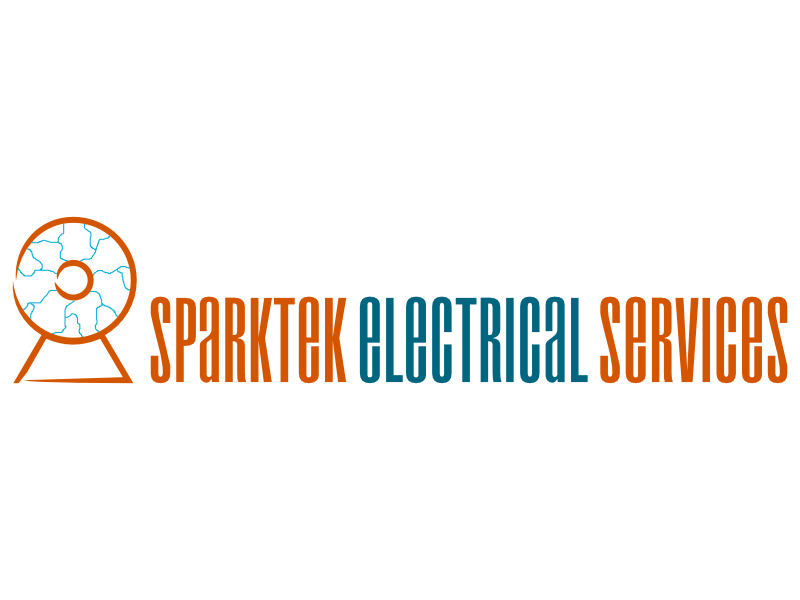 Logo Design by F logo for Sparktek electrical services | Design #980075