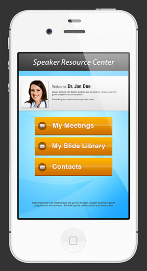 Diseño de aplicación (App) por creativoangle para este proyecto | Diseño: #970485