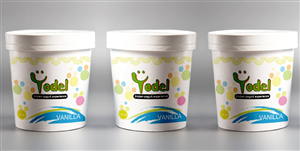 Frozen Yogurt Cup Design | Packaging Design by Soluciones Creativas