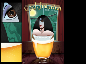OddToberfest - Harvest of the Odd People | Design de Poster par studio-sfp.com