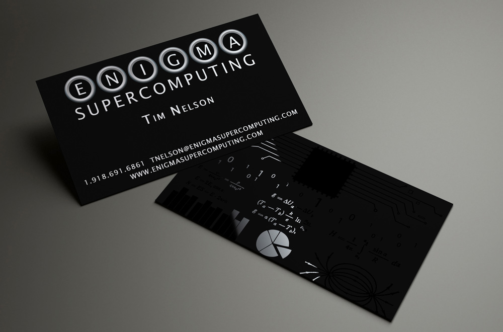Visitenkarten-Design von MPStudio für Enigma Supercomputing | Design #956879