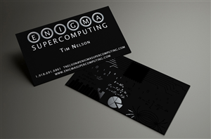 Visitenkarten-Design von MPStudio für Enigma Supercomputing | Design: #956879