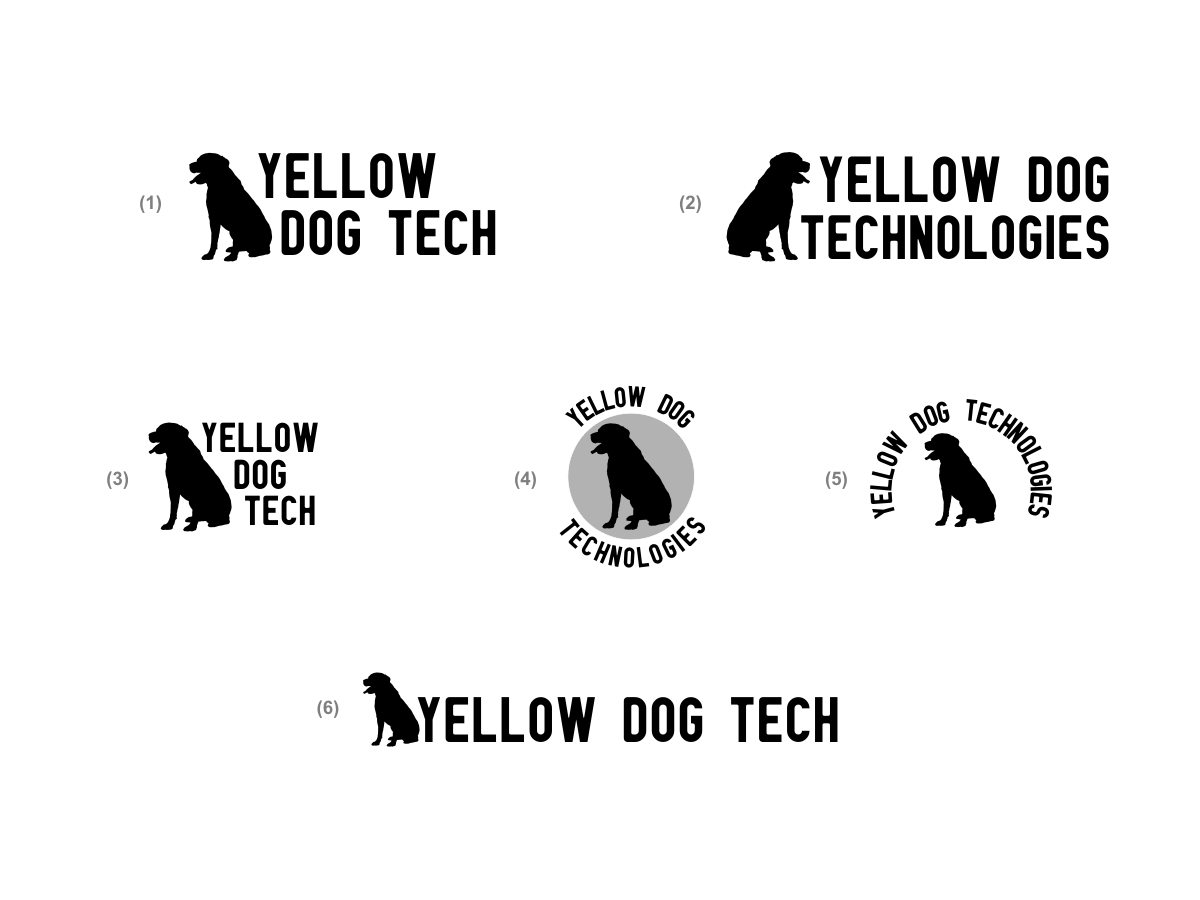 Logo Design by Amduat Design for Yellow Dog Technologies | Design #965155