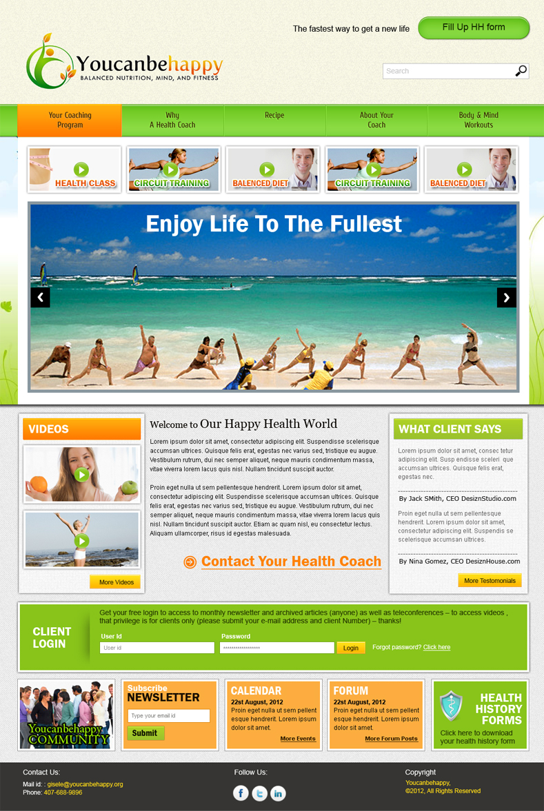 Diseño Web por Expert Designer para este proyecto | Diseño #979877